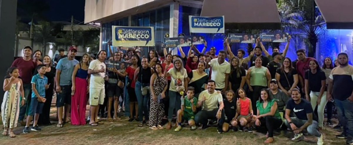 Apoiadores da campanha